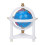 White Mini Rotatable Globe for 1/12 Dollhouse 5