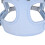 Small Dog Reflective Harness with Traction Rope, Blue M 7
