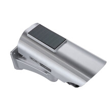 Solar-Dummy-Kamera mit rotem LED-Licht