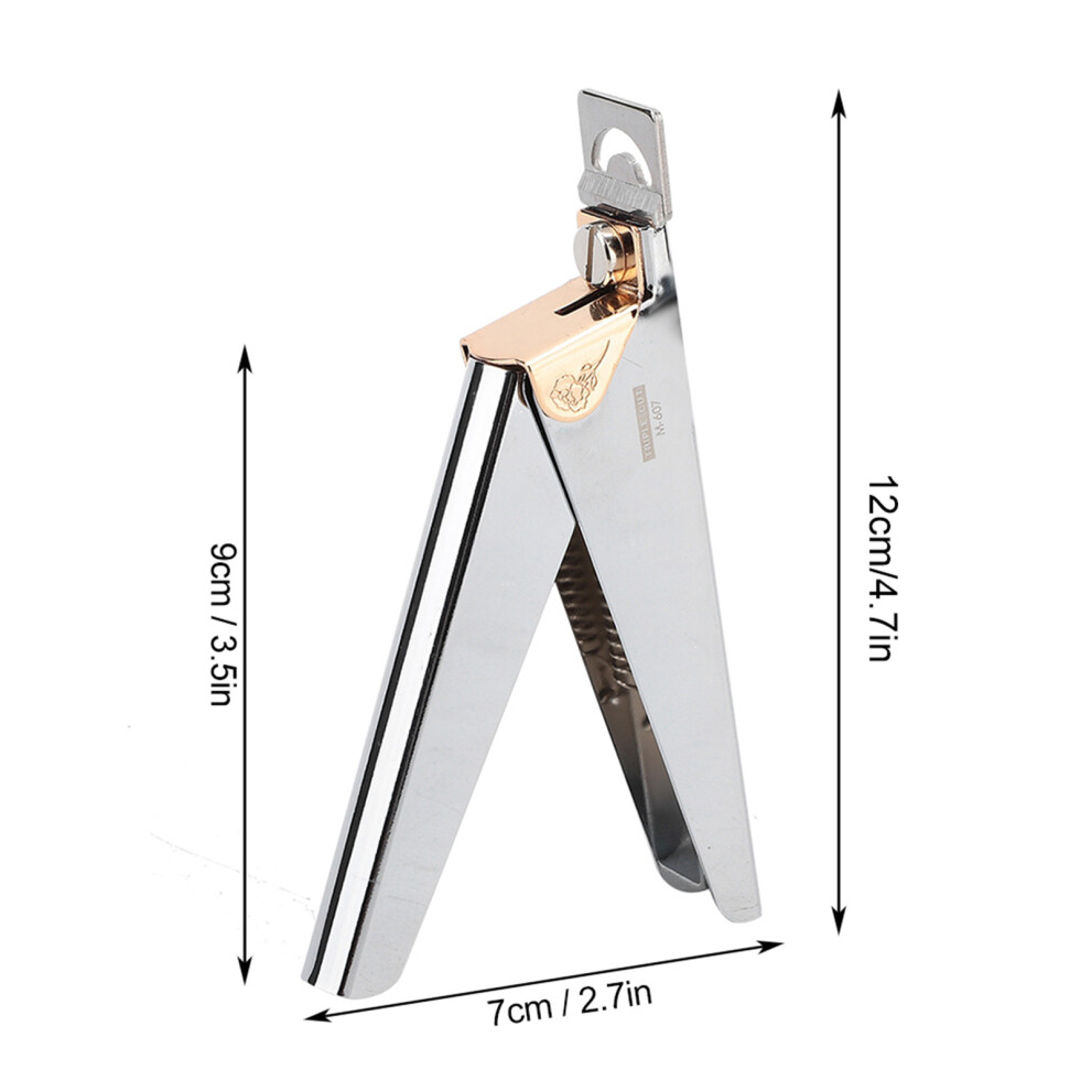 Professional U-Shape Nail Clipper Scissors for Acrylic & Gel Nail Tips