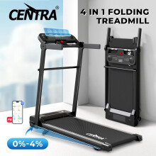 Centra 4in1 Folding Treadmill Bluetooth Remote LED