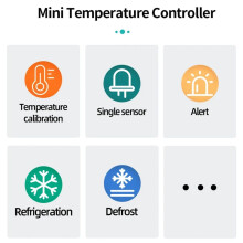 ETC-902 220V AC Digital Temperature Controller Thermostat Thermoregulator Incubator with High Precision Sensor