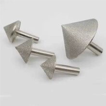 Diamant Slijpkop 20-60 mm Kegelvormige Afschuining Schuurgereedschap 90 Graden Slijtvaste Boorkoppen 30 mm