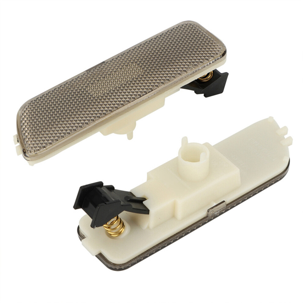 Pair Smoked Bumper Marker Side Housing For Mk4 2004-2005 Light/Brown 8481389318801