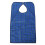 Erwachsenen-Lätzchen 2er-Pack doppellagig 45x75cm Blau 8