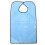 Erwachsenen-Lätzchen 2er-Pack doppellagig 45x75cm Blau 11