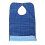Erwachsenen-Lätzchen 2er-Pack doppellagig 45x75cm Blau 12