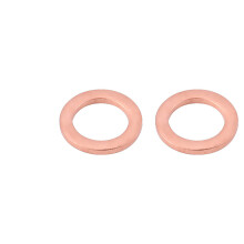 Blue M10x1.25mm Motorcycle Brake Bleed Screw and Banjo Bolt with Dust Cap