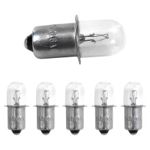 100PCS New Replacement Bulbs for 18 Volt DW908 / DW919 Cordless Flashlights DC509 36 Volt Floodlight 19.2V