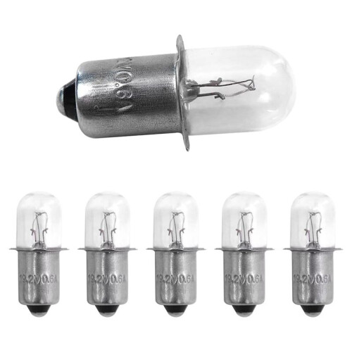 100PCS New Replacement Bulbs for 18 Volt DW908 / DW919 Cordless Flashlights DC509 36 Volt Floodlight 19.2V