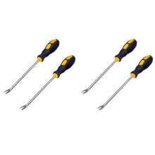 Extrator de Unhas de 4 Unidades Chave de Fenda com Ponta em U de 3 mm Rebite de Prego Extrator de Pregos Ferramenta para Remover Grampos