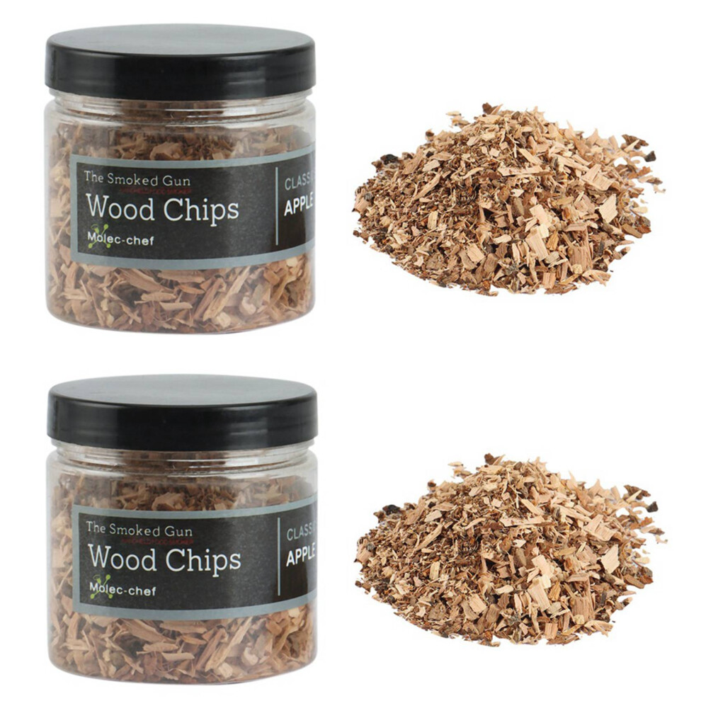 2X Wood Chips Set For Smoking Infuser - Wood For Food Smoker And Cocktail Smoker( Wood) 6033640720063
