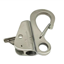 Clip de Acero Inoxidable para , Resorte de Enhebrado Rápido, Longitud de Línea Ajustable, Gancho de Ancla Deslizante, Accesorios para Yates