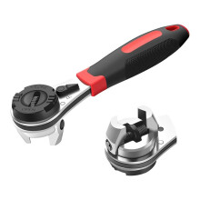 Verstelbare Ratelsleutel, voor 6-22 mm Schroeven, met Antisliphandvat Kleine Grote Steeksleutels Handgereedschap