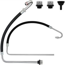 Kit met Zuigslang en Refluxleiding van Roestvrij Staal met Zeef, Compatibel met 390/395/490/495/595 en Tongshan T300/500