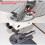 8 Piece Stainless Steel Rolled Hemmer Foot Set, Multi - Size Sewing Machine Attachments for Precision Hemming 3
