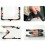 Folding Handcart Push Handle Trolley Handle Attachment Removable Foldable Beach Cart Handle Utility Wagon Cart Part 5