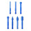 Diamond Coated Grinding Bits Set for Multi Material Finishing Rust Removal Polishing Hole Repair Mold Processing 7PCS 1