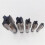 6 Pcs NPT Pipe Tap Set Threading Plumbing NPT Tap Set with Storage Case Thread Tapping Tool Kit 10
