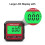 Universal Bevel Box 90 Degree  Electronic Digital Protractor Inclinometer Tester Measuring Tool Level Red&Black 3