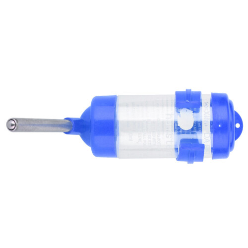 No Drip Water Bottle for Small Pets Hedgehogs & Hamsters Blue 150ml 1