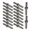 Stone Splitter Tools - 5/8" Wedge and Feathers Shims Set for Granite, Concrete, Marble 20 Pack 2