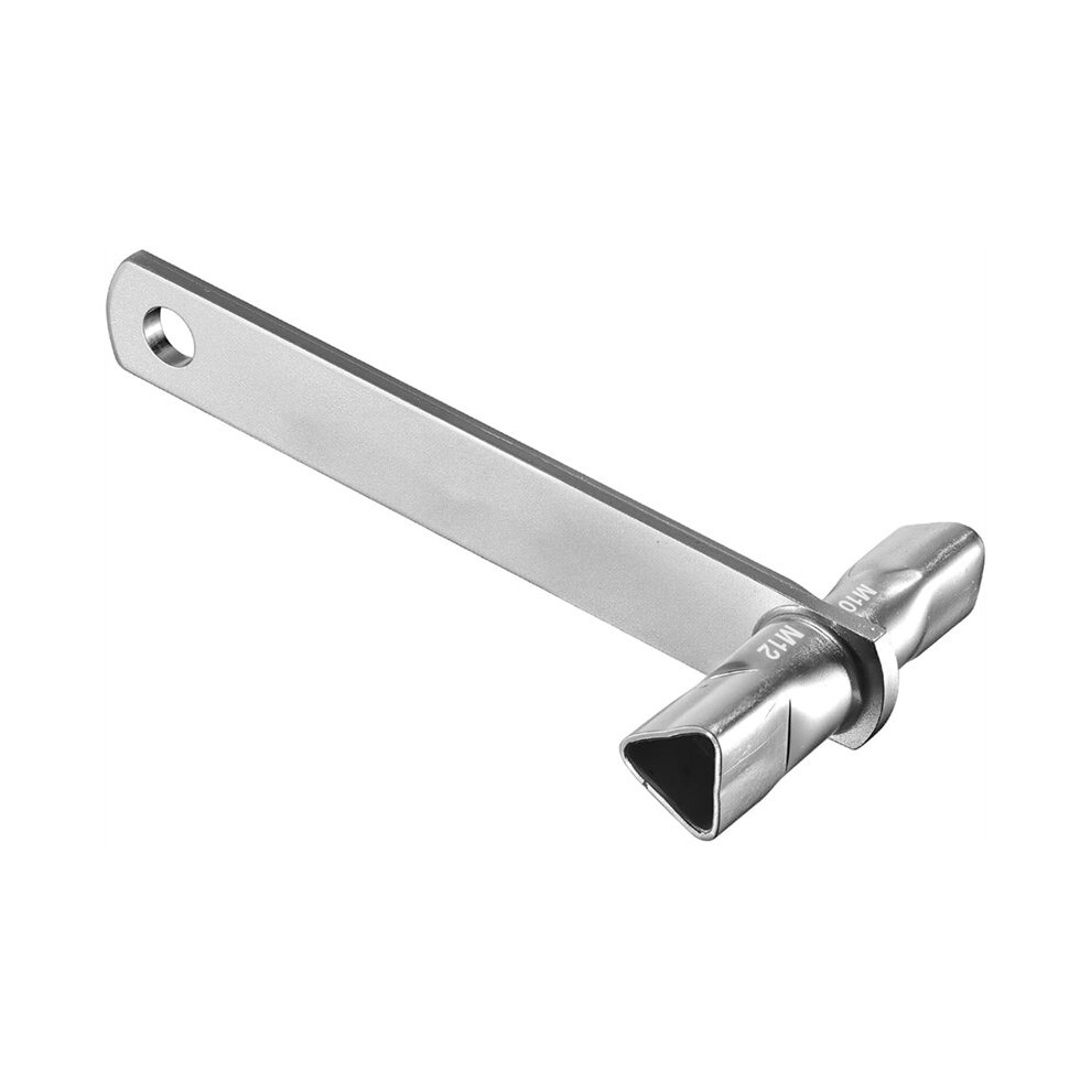 M12 Triangular Key, Post Key, Double Size M12/M10 Fire Brigade Key, For Barrier Posts, Bollard Key 4713795805823