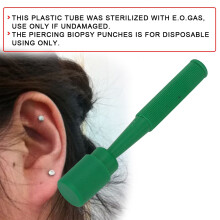 Disposable Sterilized 10mm Biopsy Punch Stainless Steel Skin Piercing Tool