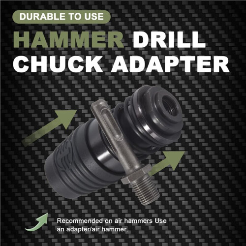 1pc Hammer Drill Adapter for SDS- to for SDS Max Adapter Socket Chisel Hammer Drill Chuck Adapter Tool Power Tool 2
