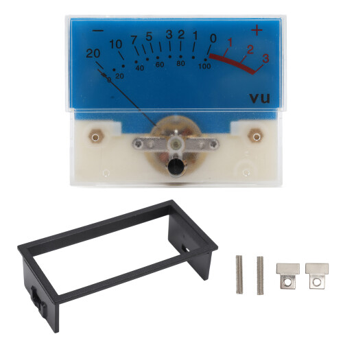 Ceanntásc Méadair VU ABS7.8x6x4.6cm12V Soilsithe ar ais500µA650Ω