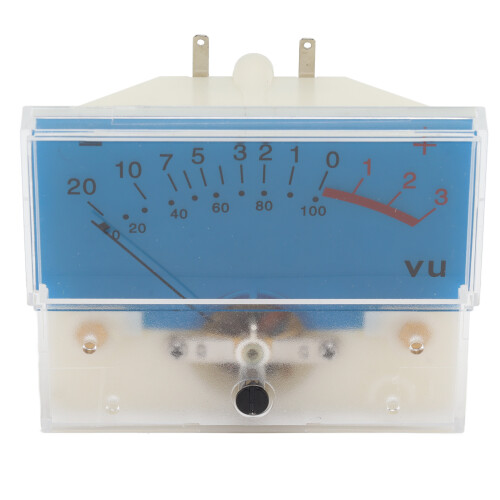 Ceanntásc Méadair VU ABS7.8x6x4.6cm12V Soilsithe ar ais500μA 2