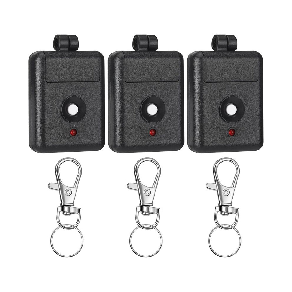 Photos - Nail / Screw / Fastener 3 Pack 1 Channel Keychain Garage Door Remote for Linear DNT00026, Delta-3 310Mhz 12V Power Miniature Garage Door Opener