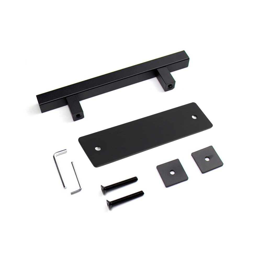 Carbon Steel Sliding Barn Door Pull Handle Â Rectangular, 9058772839374
