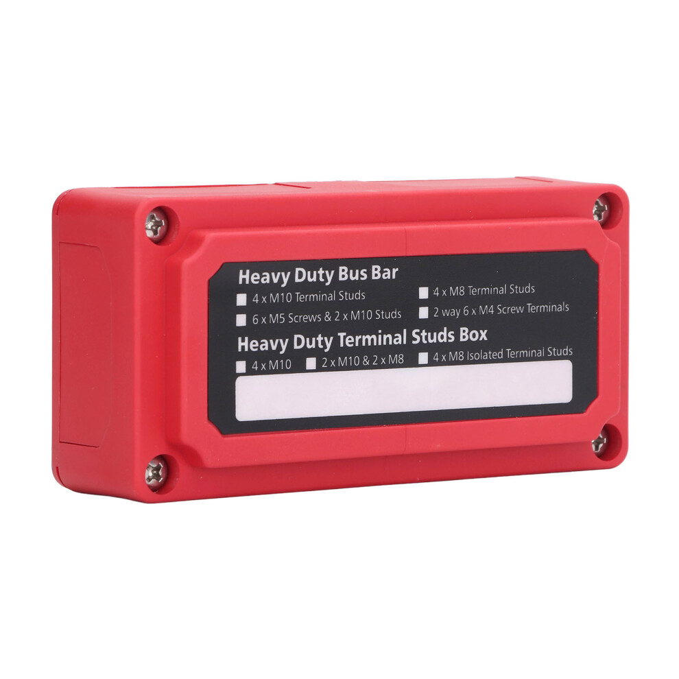 Bus Bar Box 48V 300A M10 Studs