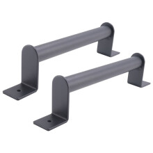 2Pcs Schwarz Carbon Steel SchiebetüR-Zuggriff für SchiebetüR Garden Gates Garagen Hardware-Kit