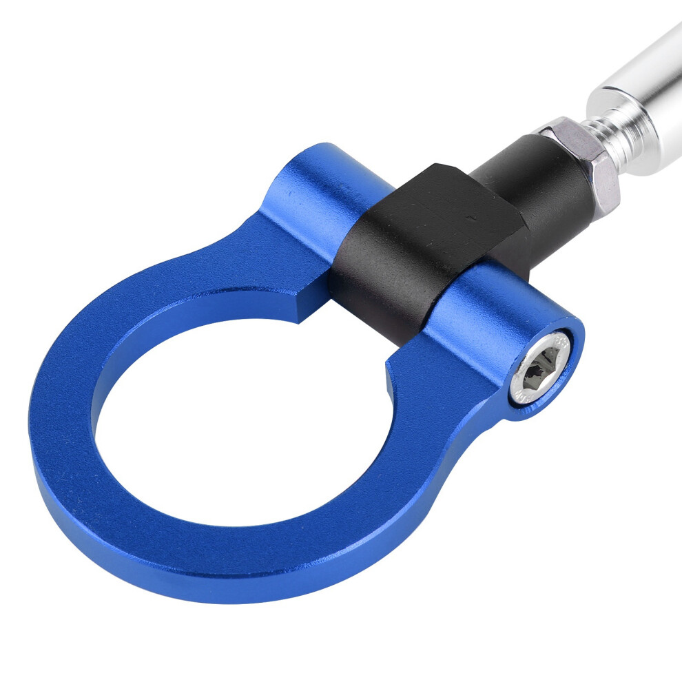 Screw-On Tow Hook For Infiniti Fx Fx35 Fx45 Fx50 Qx70 - Steel Towing Ring Blue 7891393342920