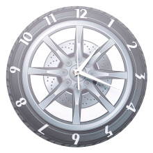 Custom Your Garage Name Car Service Repair Garage Acrylic Wall Clock Tire Wheel Auto Watch Mechanic Car Workshop Decor