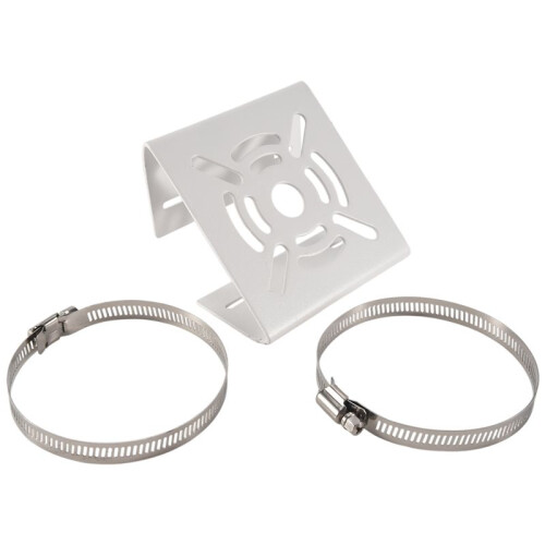 Universal Adapter för Vertikal Stolpemontering, med 2 öGlor, öGlefäSte för VäGgmontering