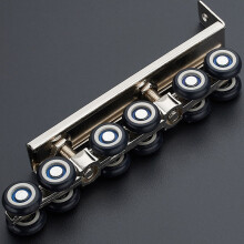 2Pcs Zinc Alloy Door Roller Pulley Kit 17.5cm 10kg Capacity
