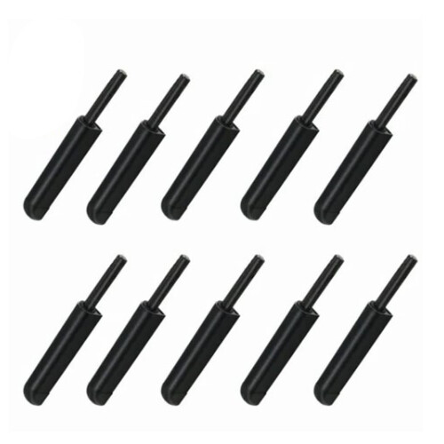 Cabinet Rebounder Handleless Black Aluminum Alloy10Pack 2