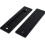 Sliding Barn Door Handle Flat Back Plate Double Sided Rectangular Black Door Pull Handle 3