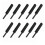 Cabinet Rebounder Handleless Black Aluminum Alloy10Pack 4