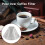 Reusable Pour over Coffee Filter Stainless Steel Fine Mesh Coffee Filter Drip Cone Paperless Universal Coffee Filter 4