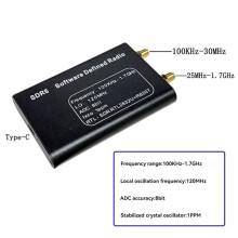 SDR6 RTL-SDR-Empfänger 100 KHz-1,7 GHz SDR Software-Signalempfänger Radio Aviation Kurzwelle Breitband RTL2832U+R820T