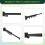 Folding Clothes Hanger Wall Mount Retractable Cloth Drying Rack Aluminum Laundry Clothesline Space Saving Drying Black C 5