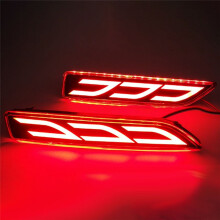 Car Rear Bumper Light Rear Brake Light Rear Driving Light for CRV 2007-2009 City 2012-2014
