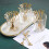 16PCS Dessert Spoon and Fork Set Cake Fork Coffee Spoon  Fruit Fork Stainless Steel -Silver 3