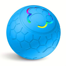 Interactive LED Pet - Rechargeable Toy with Automatic Bouncing, Rolling Actions, and Colorful RGB Lights B