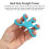 O Ring Hand Grip Trainer Finger Exerciser Forearm Strengthening Tool 4