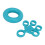 O Ring Hand Grip Trainer Finger Exerciser Forearm Strengthening Tool 10